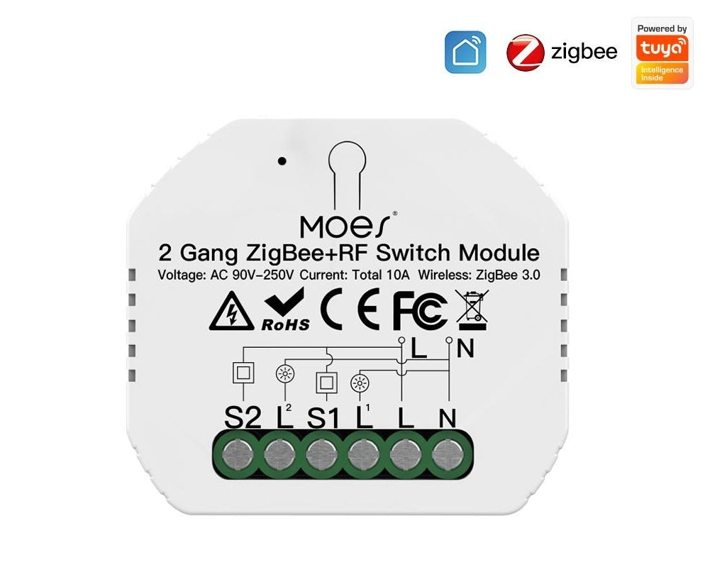 Módulo 2 canales ZigBee