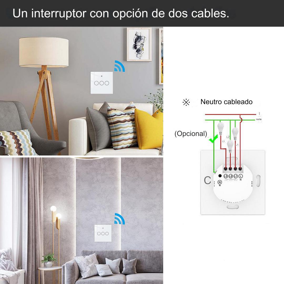 Interruptor De Luz 2 canales ZigBee