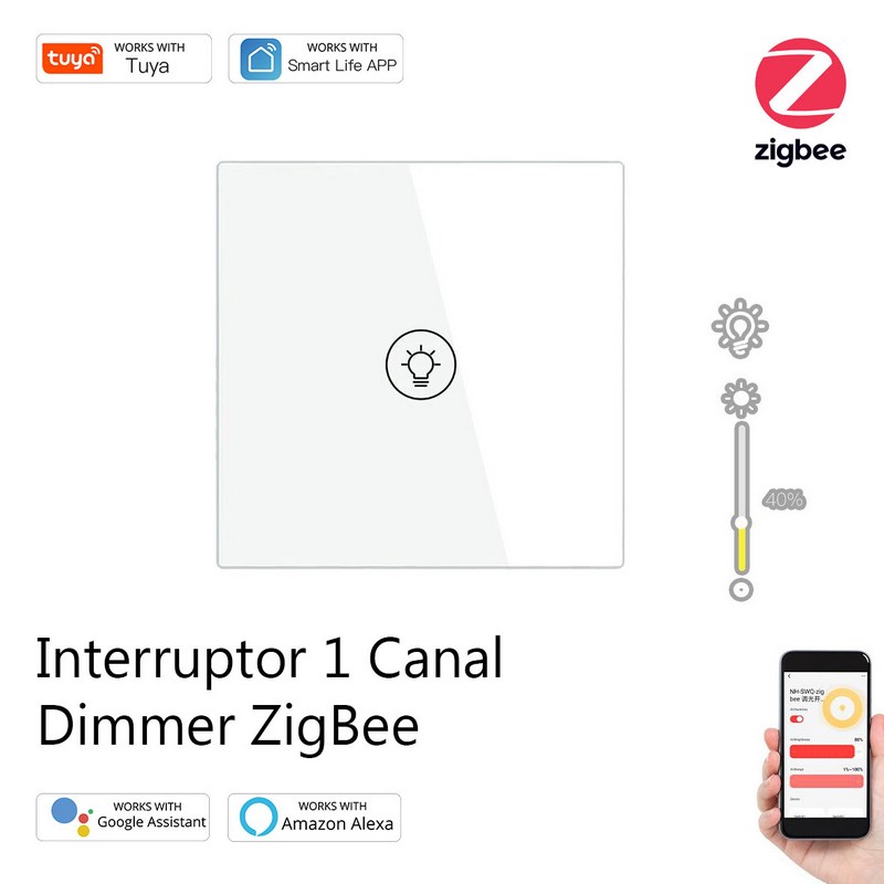 Interruptor Dimmer 1 canal ZigBee