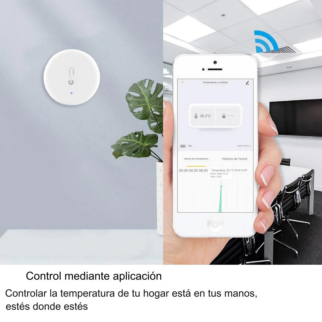 Sensor de temperatura y humedad Zigbee